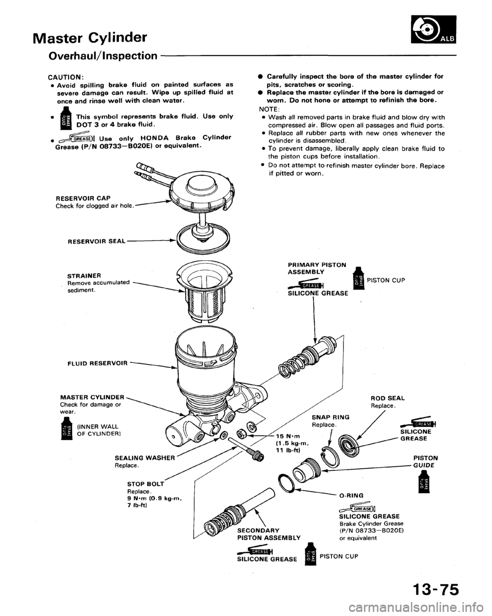 HONDA ACCORD 1992 CB / 4.G Workshop Manual 