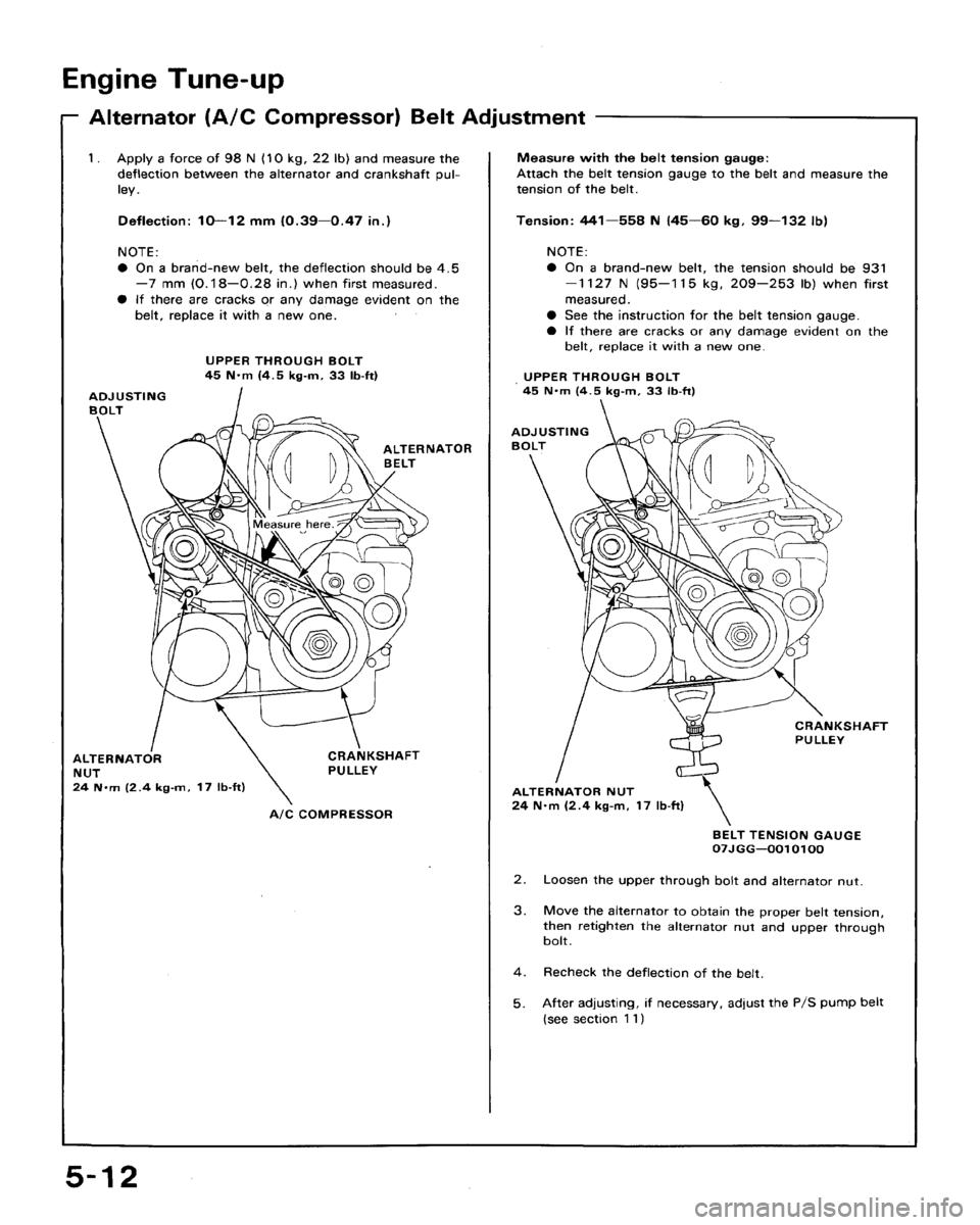 HONDA ACCORD 1992 CB / 4.G Workshop Manual 