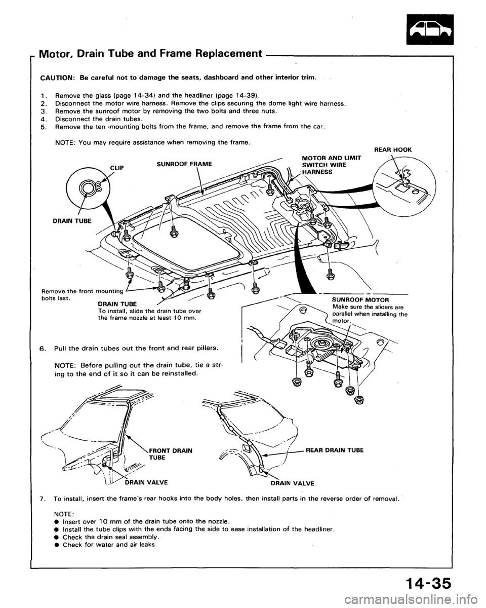 HONDA ACCORD 1992 CB / 4.G Workshop Manual 