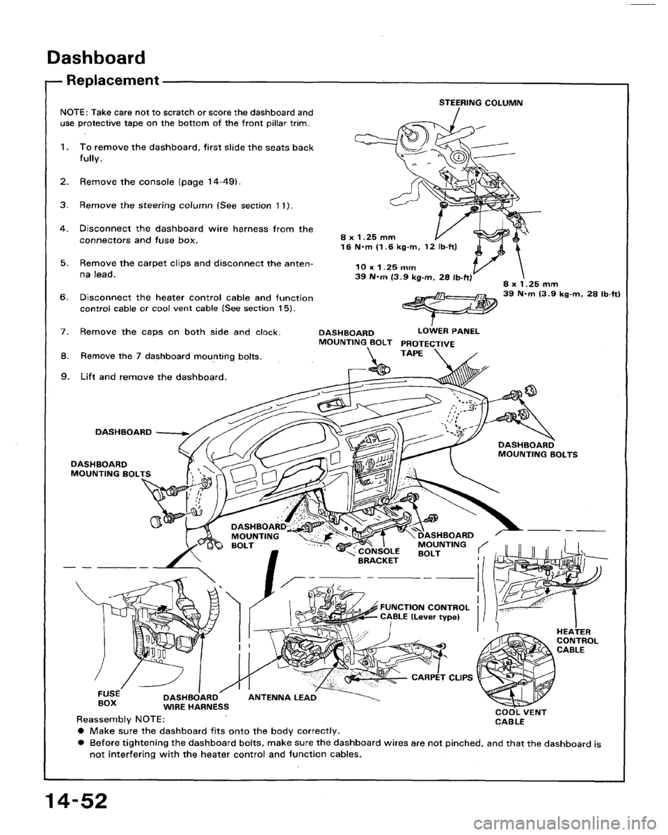 HONDA ACCORD 1992 CB / 4.G Workshop Manual 