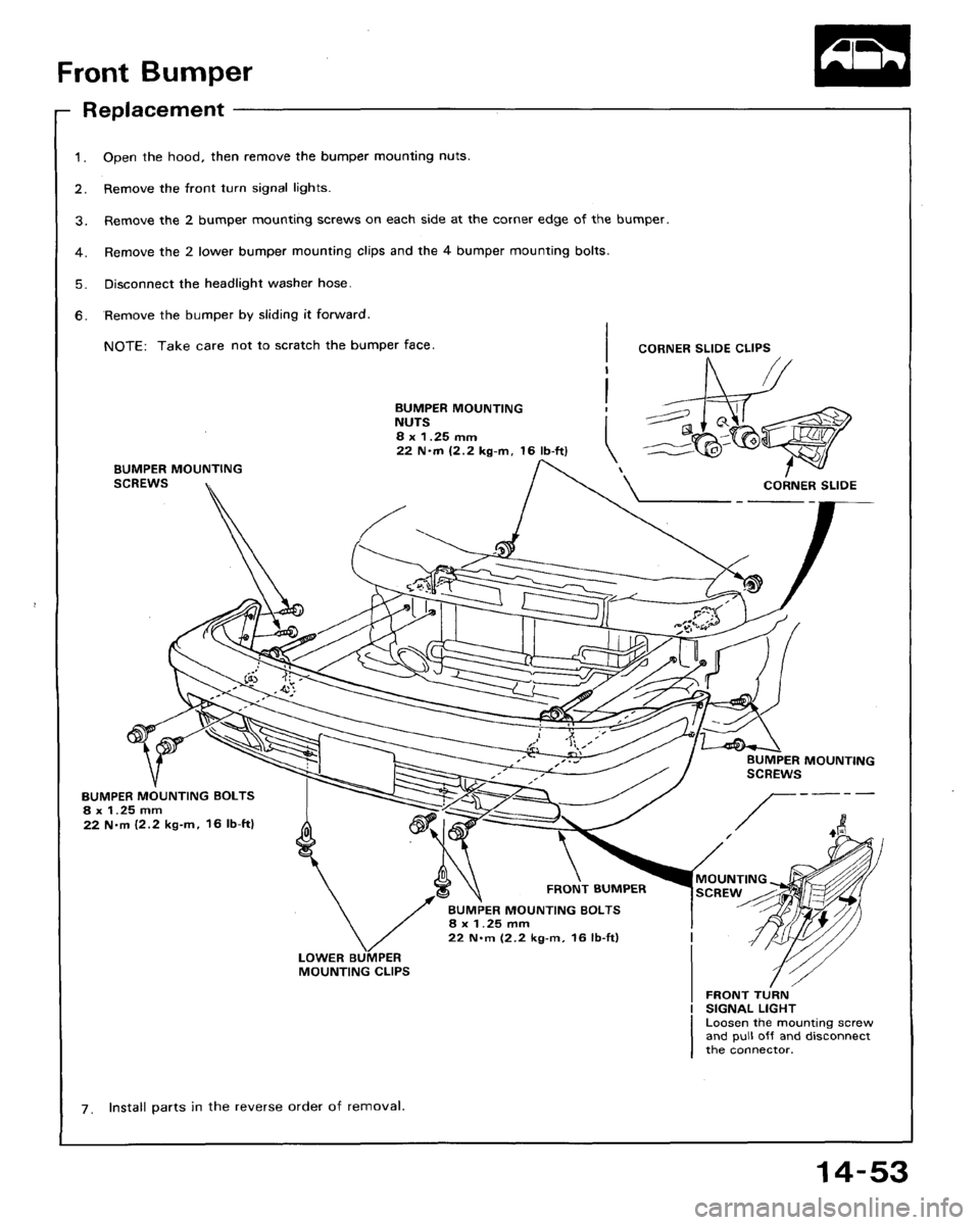 HONDA ACCORD 1992 CB / 4.G Workshop Manual 