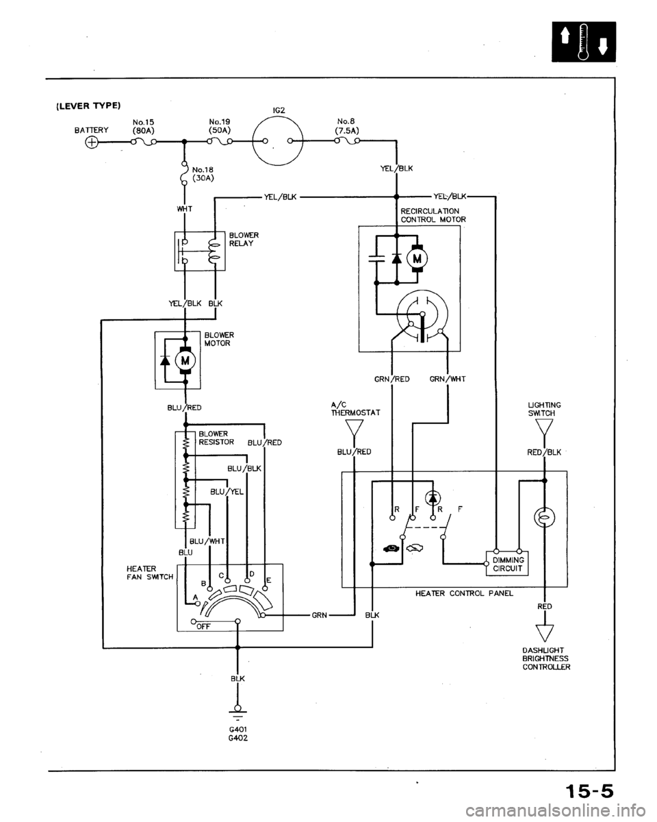 HONDA ACCORD 1992 CB / 4.G Workshop Manual 