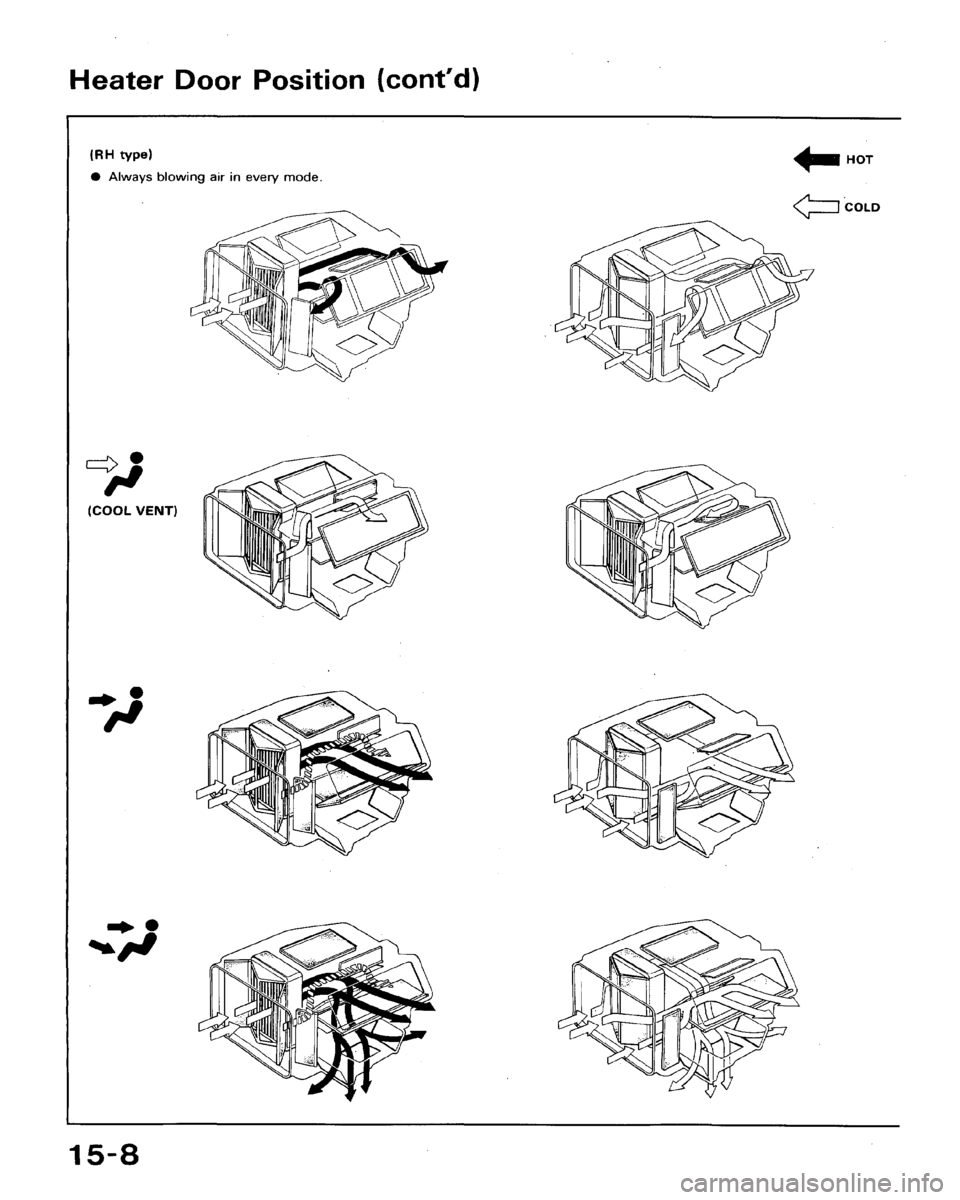 HONDA ACCORD 1992 CB / 4.G Workshop Manual 