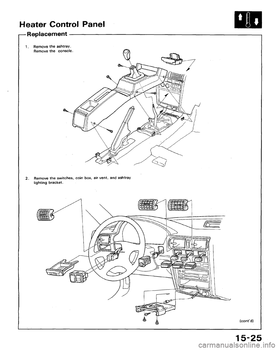 HONDA ACCORD 1992 CB / 4.G Workshop Manual 