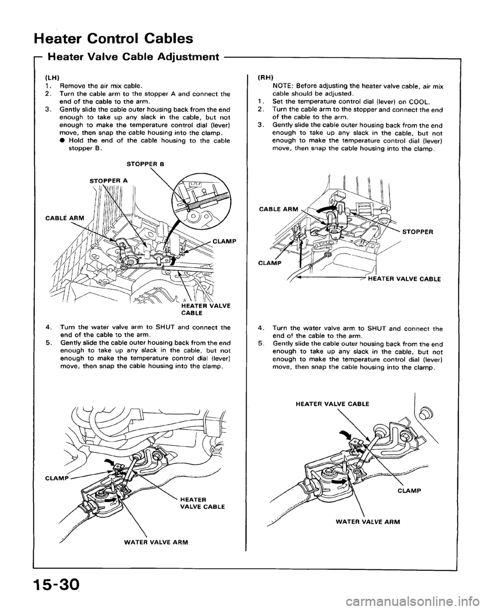 HONDA ACCORD 1992 CB / 4.G Workshop Manual 