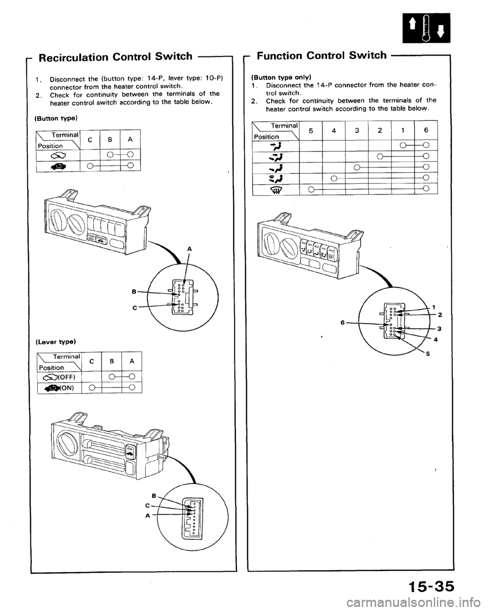 HONDA ACCORD 1992 CB / 4.G Workshop Manual 