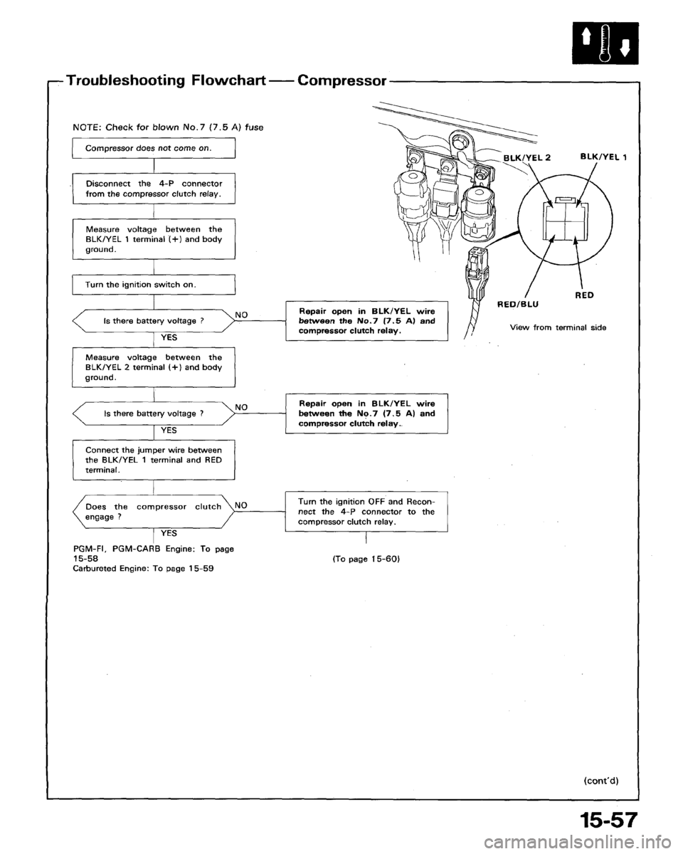 HONDA ACCORD 1992 CB / 4.G Workshop Manual 