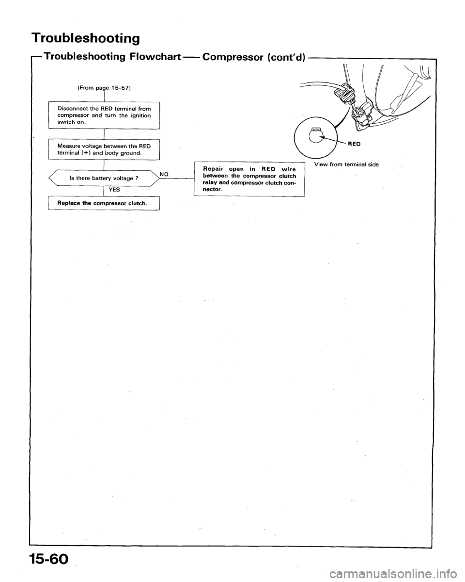 HONDA ACCORD 1992 CB / 4.G Workshop Manual 