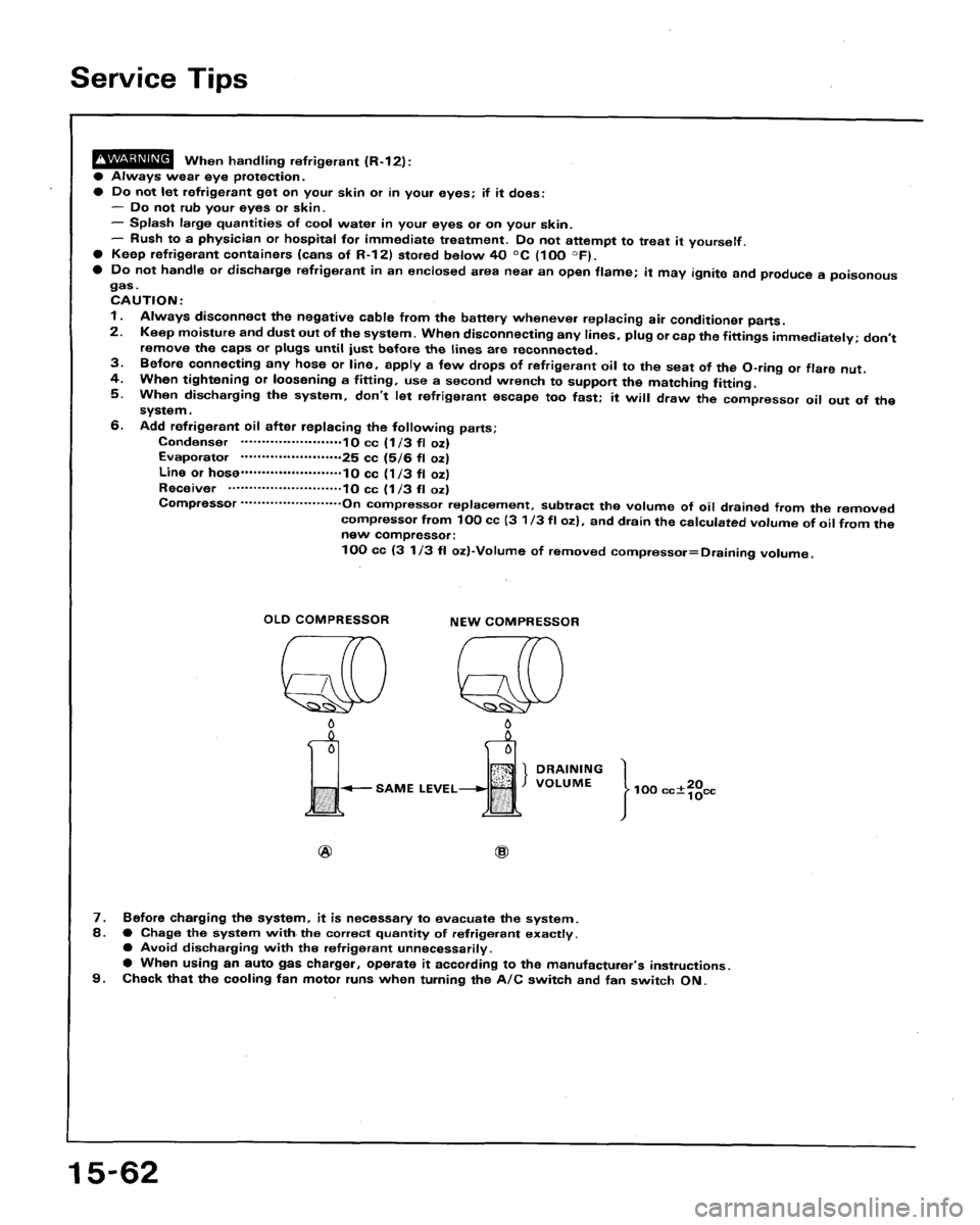 HONDA ACCORD 1992 CB / 4.G Workshop Manual 