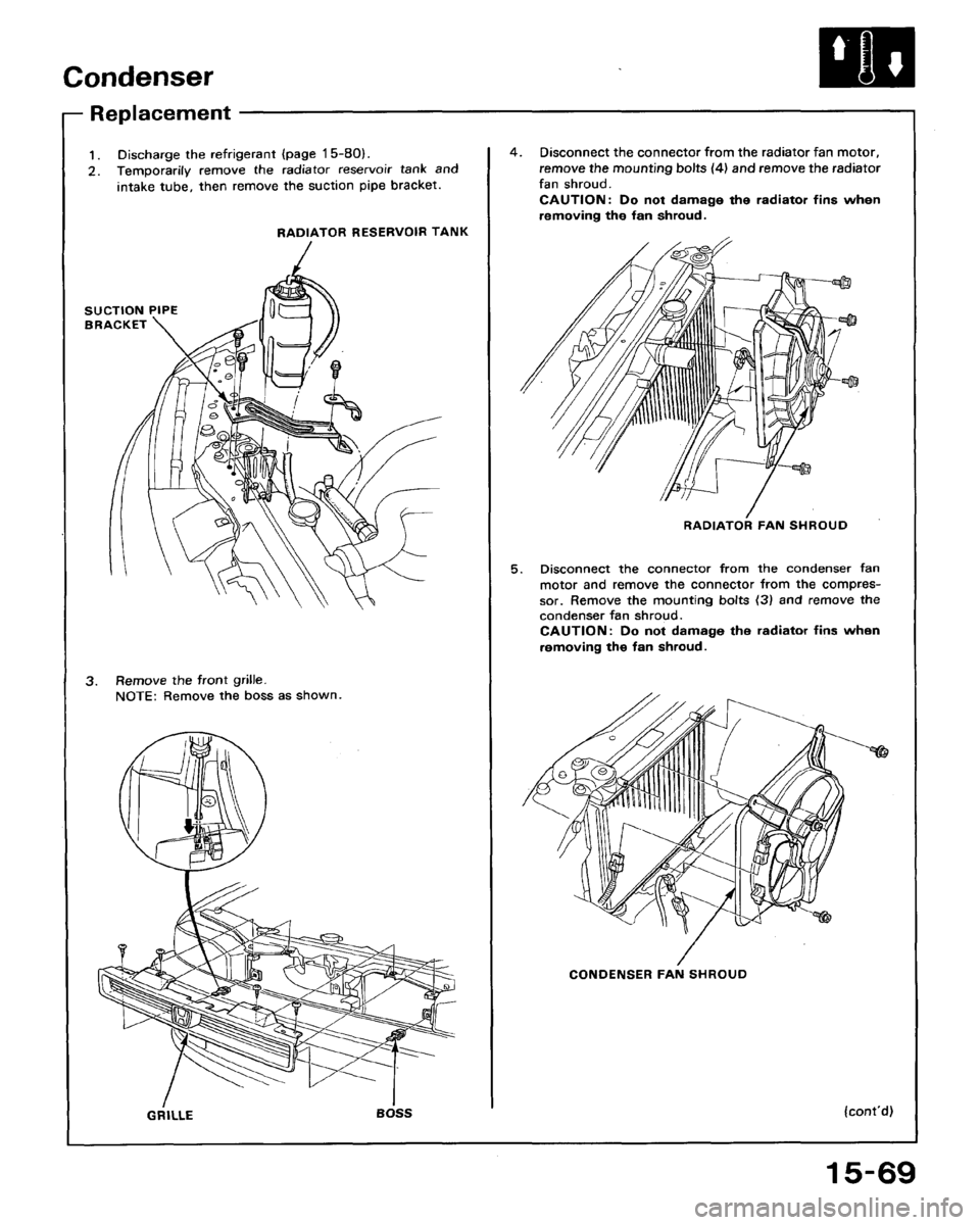 HONDA ACCORD 1992 CB / 4.G Workshop Manual 