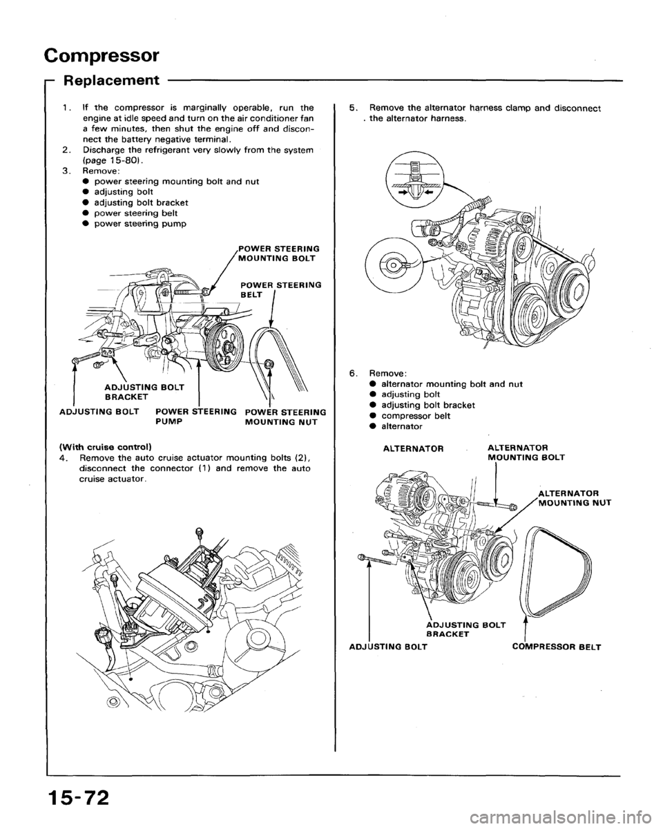 HONDA ACCORD 1992 CB / 4.G Workshop Manual 