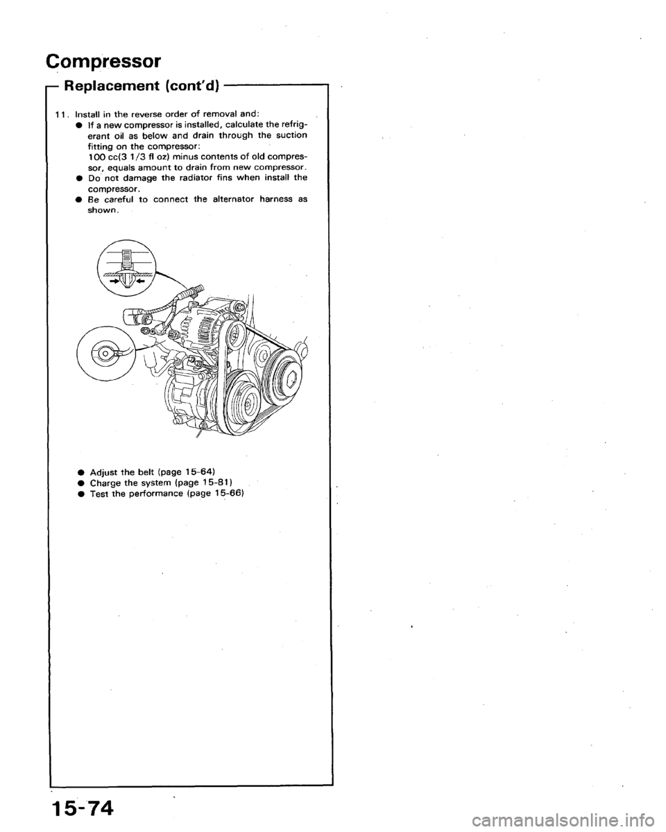 HONDA ACCORD 1992 CB / 4.G Workshop Manual 