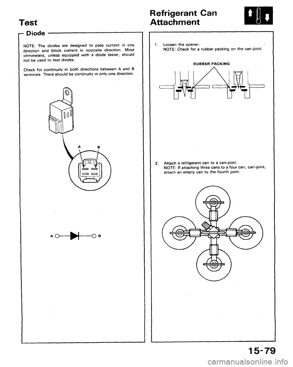 HONDA ACCORD 1992 CB / 4.G Workshop Manual 