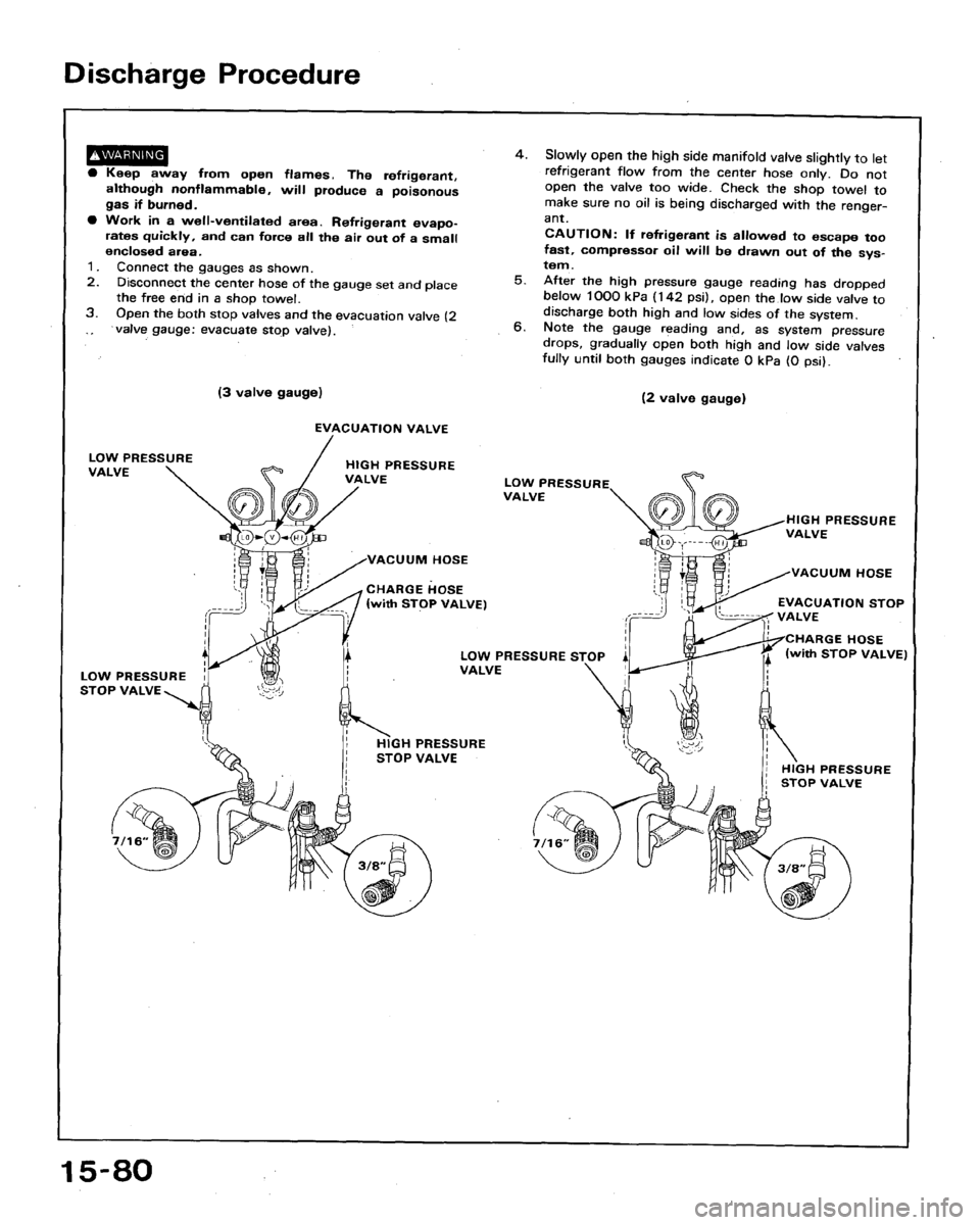 HONDA ACCORD 1992 CB / 4.G Workshop Manual 