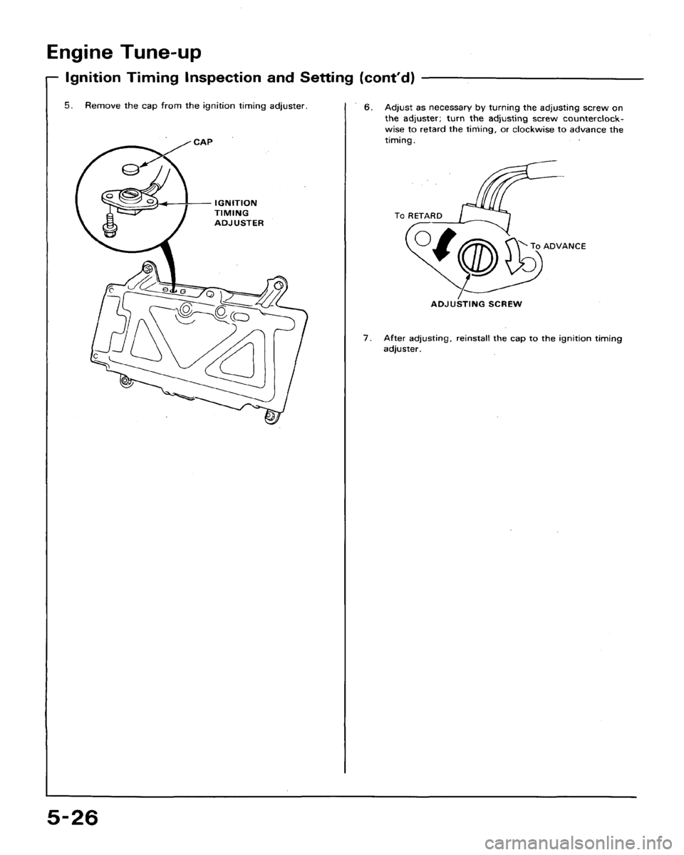 HONDA ACCORD 1992 CB / 4.G Workshop Manual 