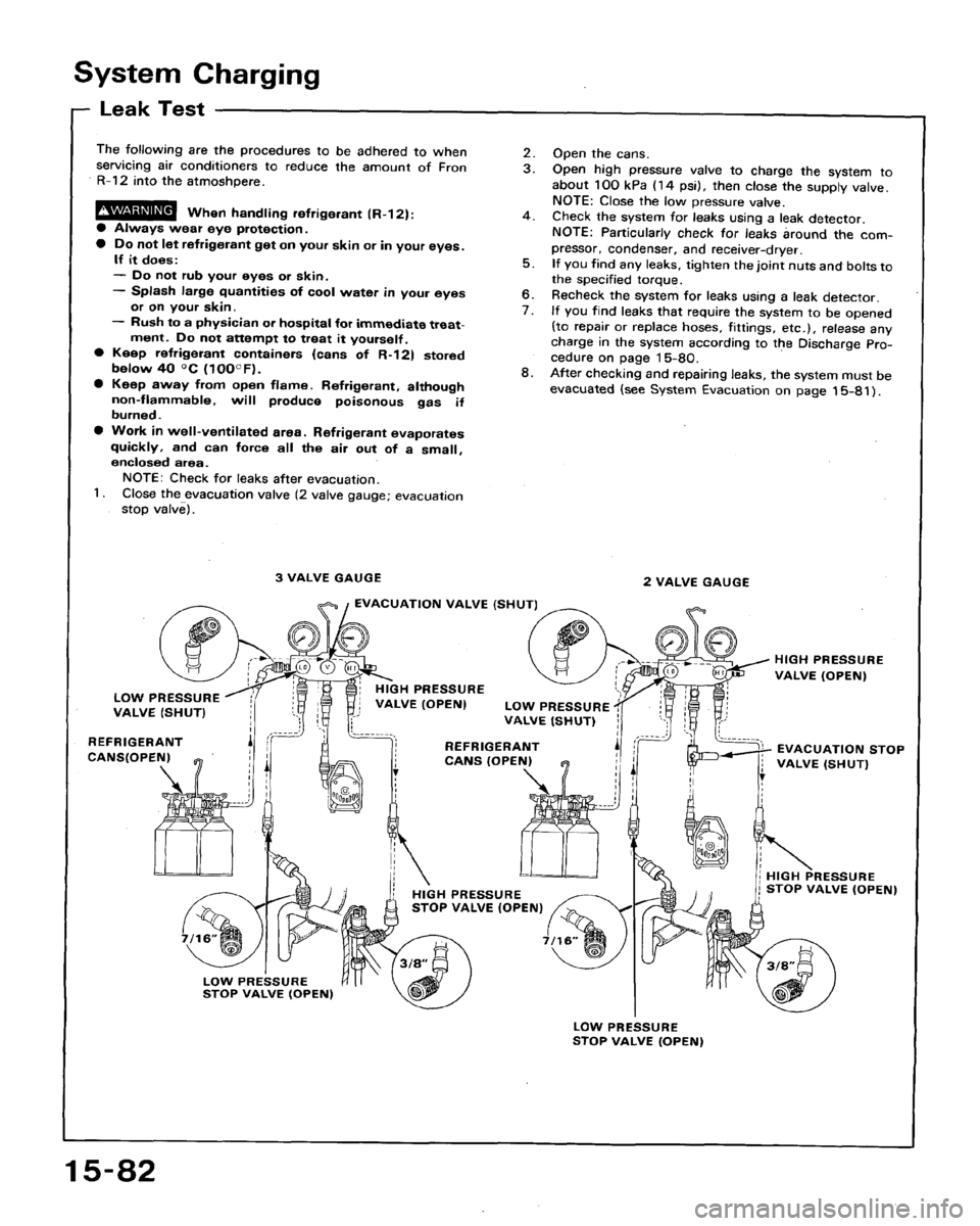 HONDA ACCORD 1992 CB / 4.G Workshop Manual 