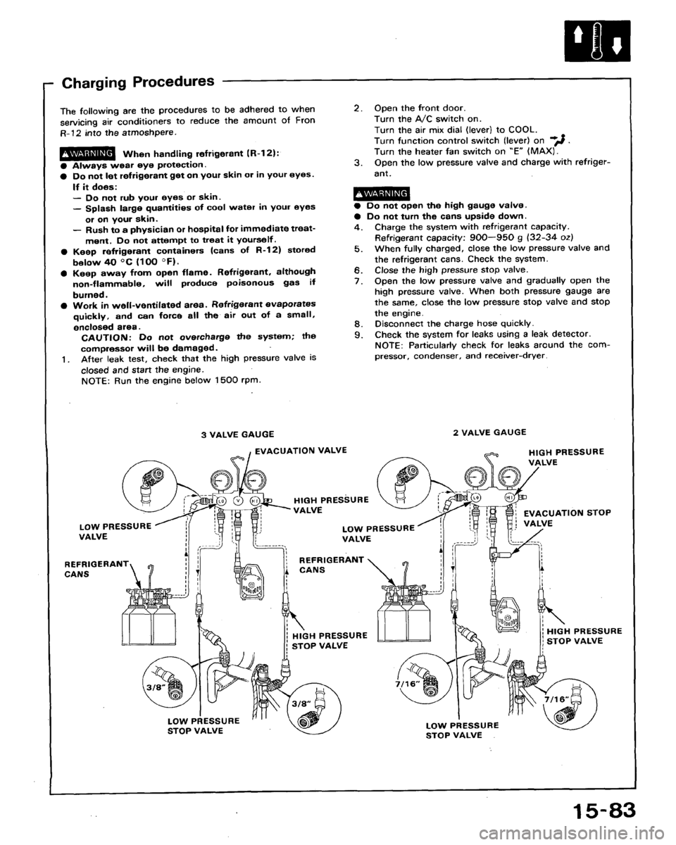 HONDA ACCORD 1992 CB / 4.G Workshop Manual 