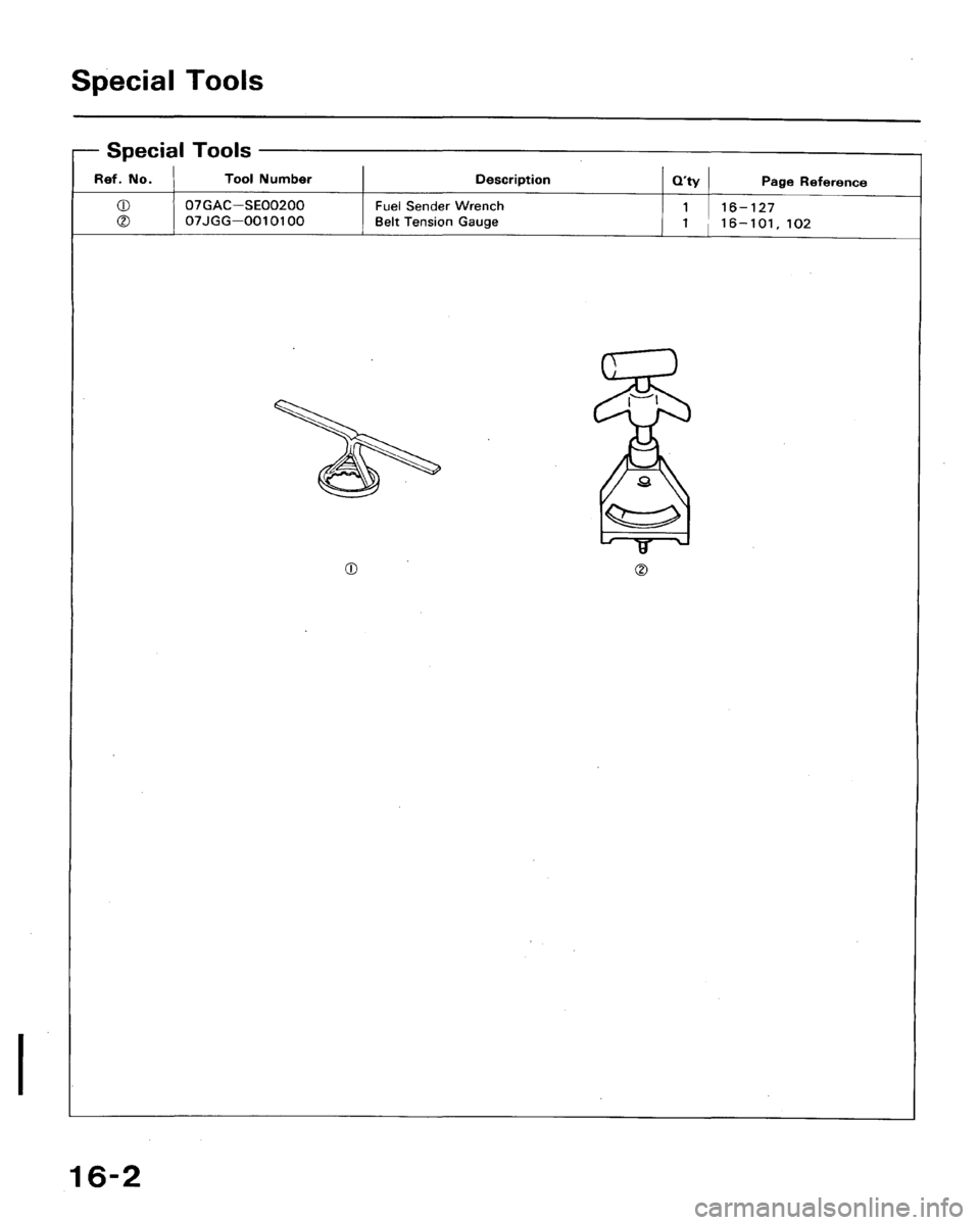 HONDA ACCORD 1992 CB / 4.G Workshop Manual 