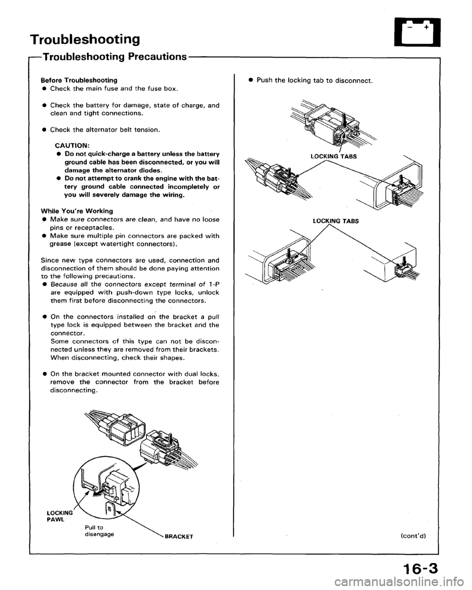 HONDA ACCORD 1992 CB / 4.G Workshop Manual 