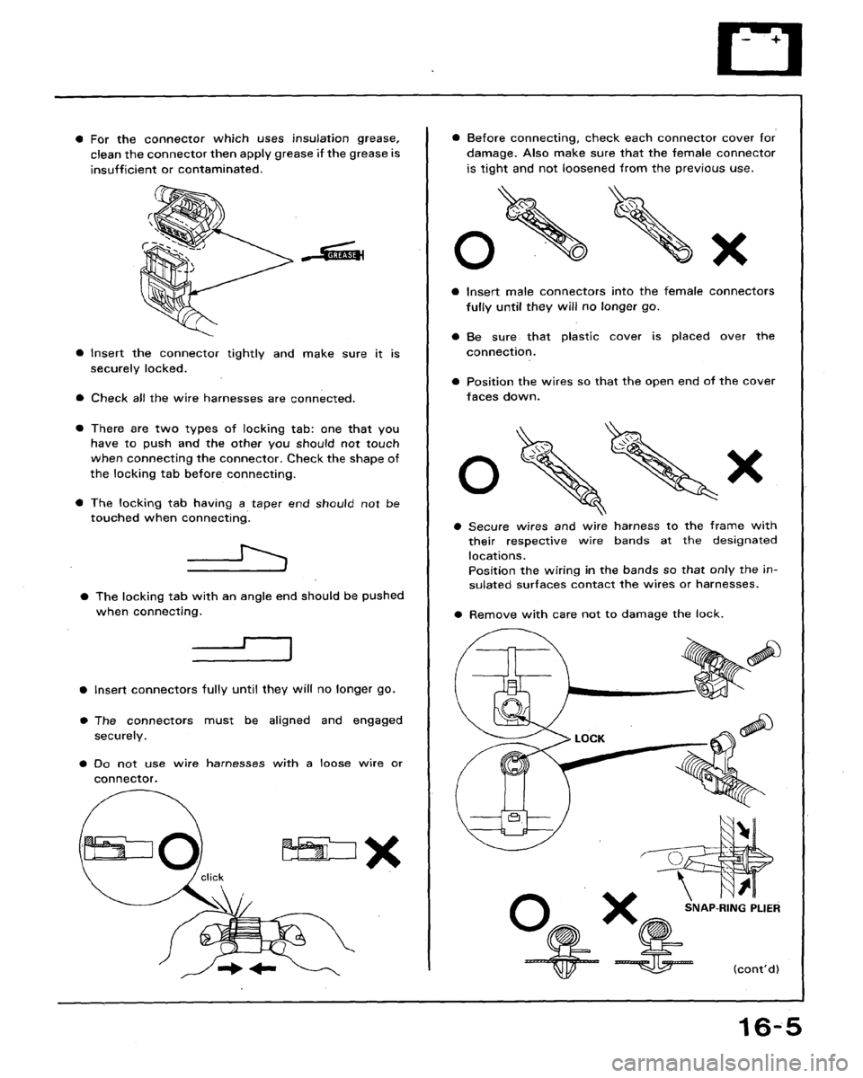 HONDA ACCORD 1992 CB / 4.G Workshop Manual 