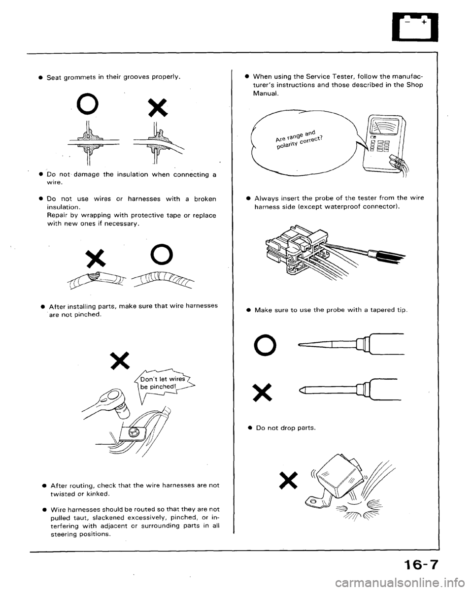 HONDA ACCORD 1992 CB / 4.G Workshop Manual 