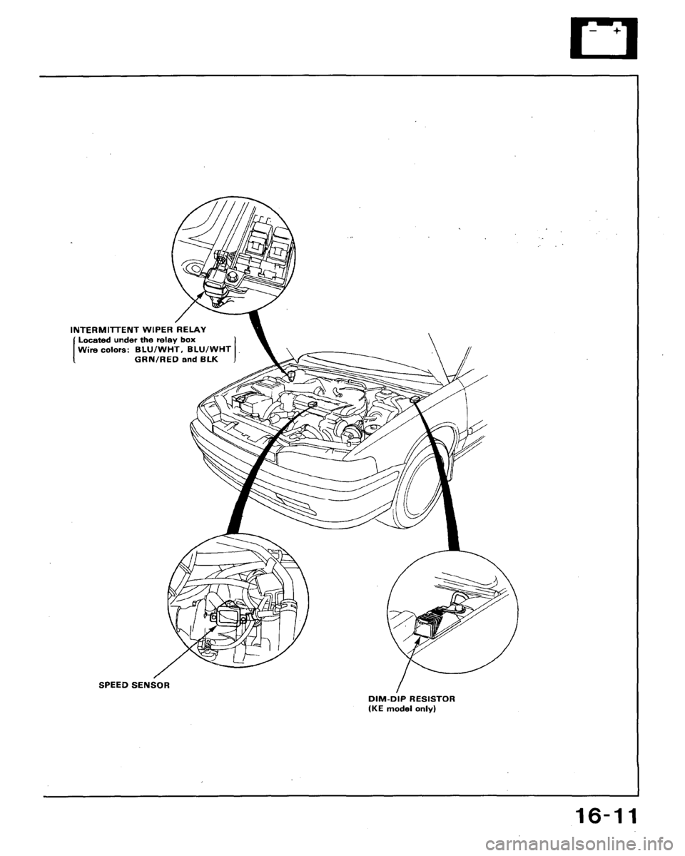 HONDA ACCORD 1992 CB / 4.G Workshop Manual 