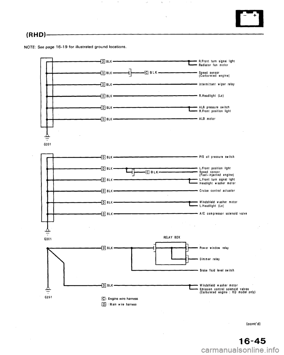 HONDA ACCORD 1992 CB / 4.G Workshop Manual 