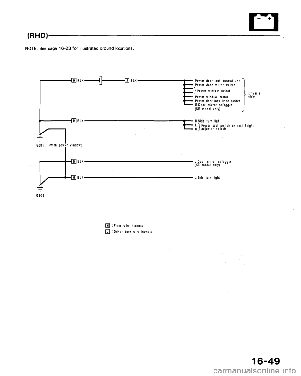 HONDA ACCORD 1992 CB / 4.G Workshop Manual 