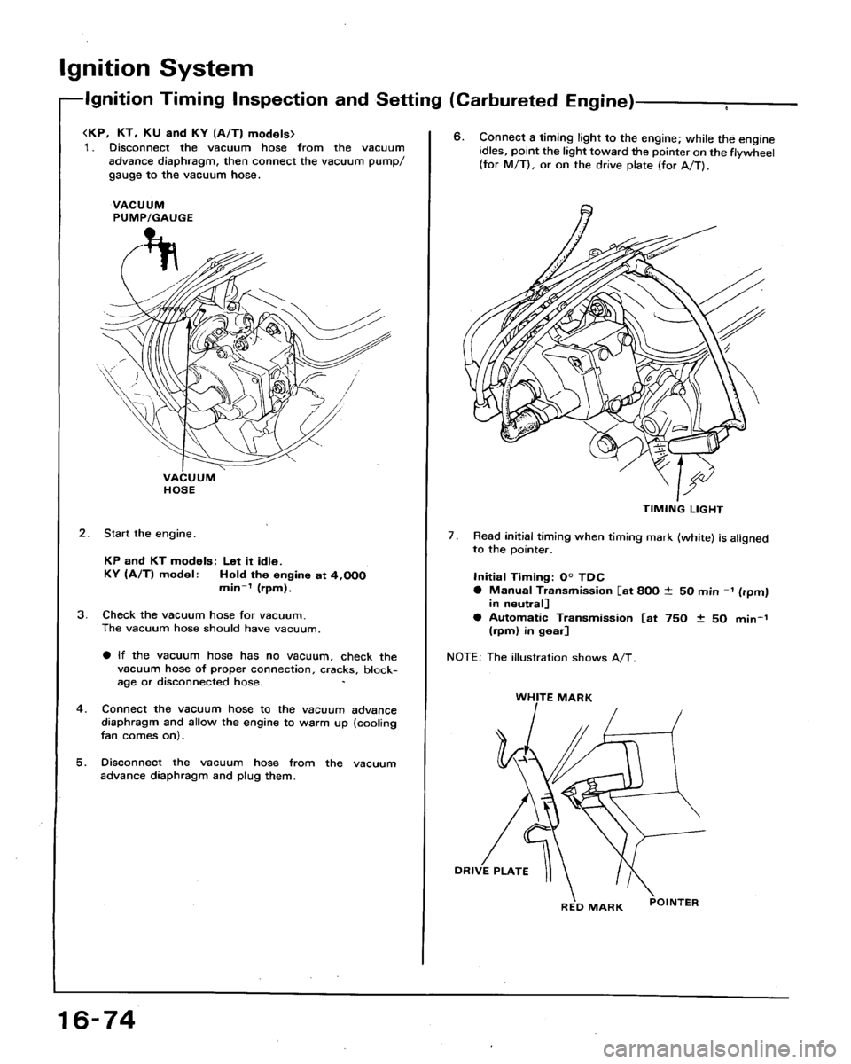 HONDA ACCORD 1992 CB / 4.G Workshop Manual 
