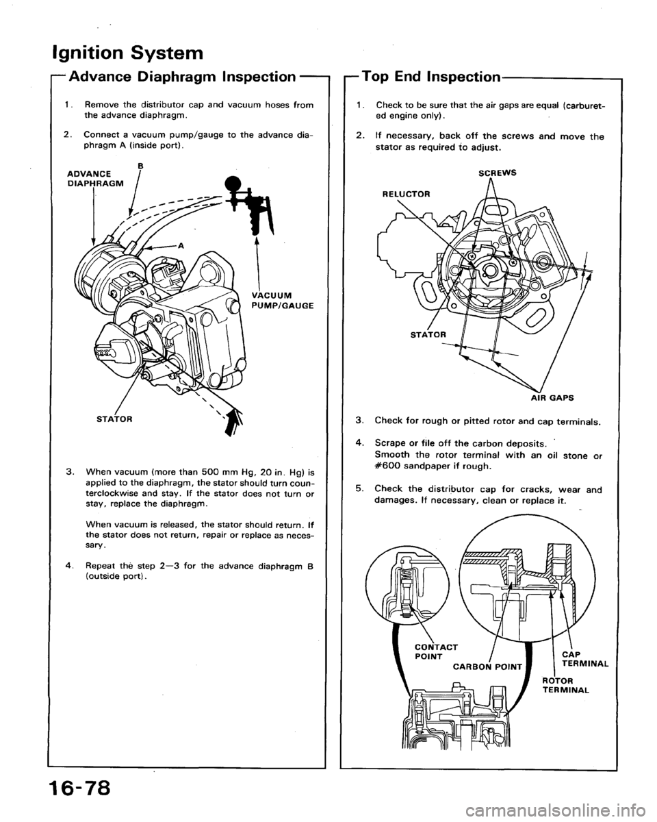 HONDA ACCORD 1992 CB / 4.G Workshop Manual 