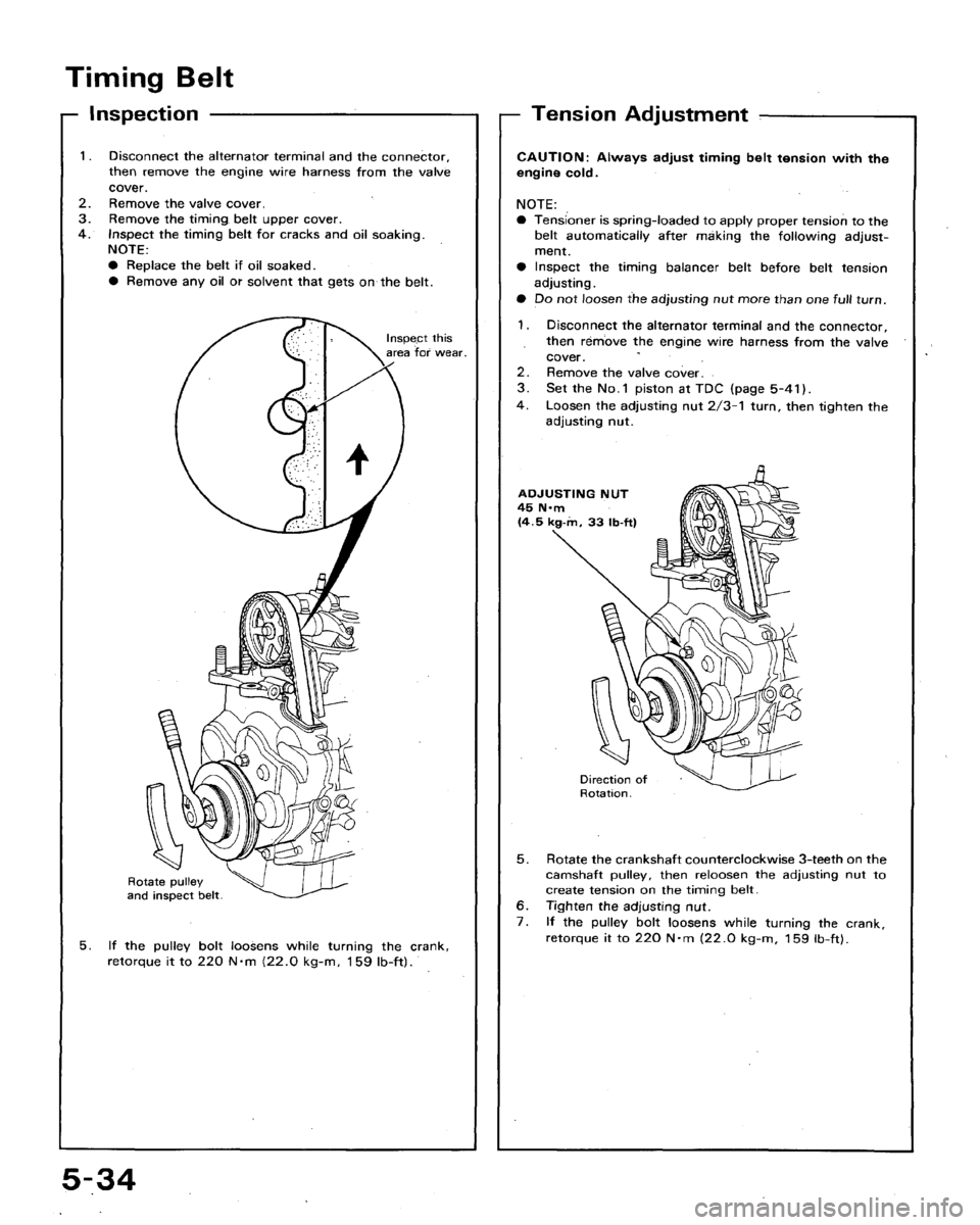 HONDA ACCORD 1992 CB / 4.G Workshop Manual 