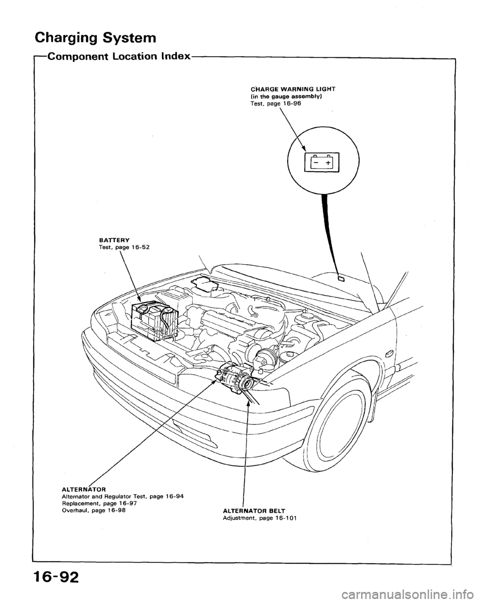 HONDA ACCORD 1992 CB / 4.G Workshop Manual 