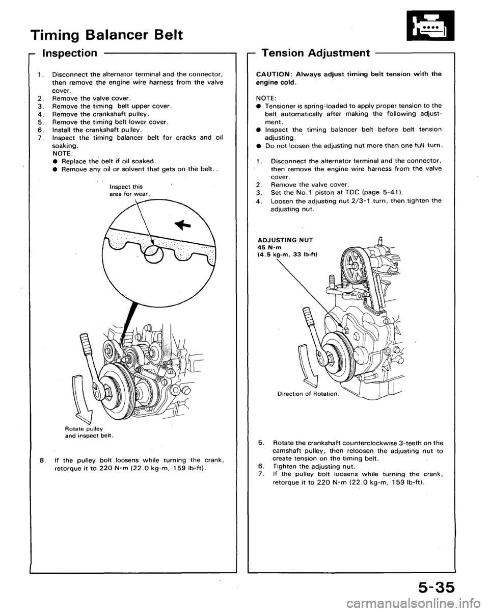 HONDA ACCORD 1992 CB / 4.G Workshop Manual 