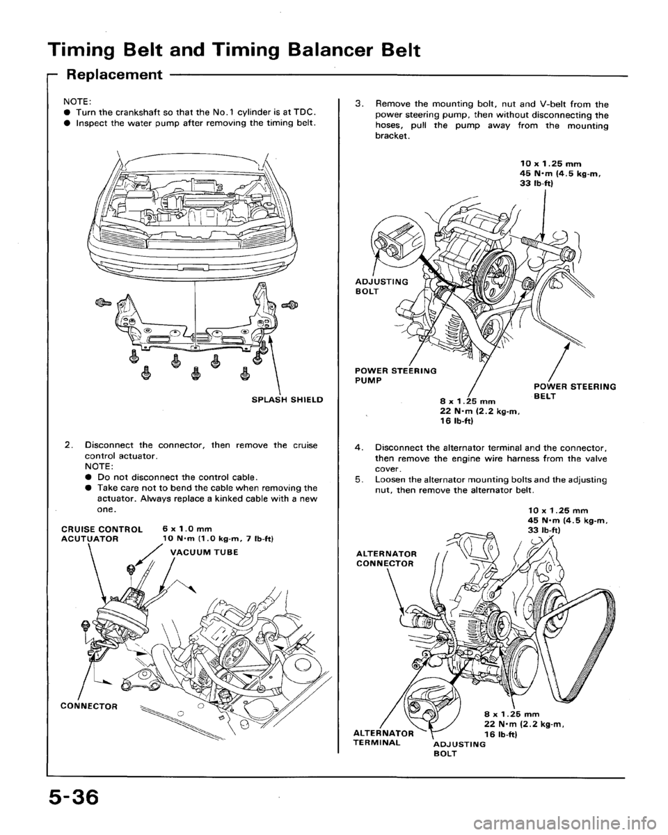 HONDA ACCORD 1992 CB / 4.G Workshop Manual 