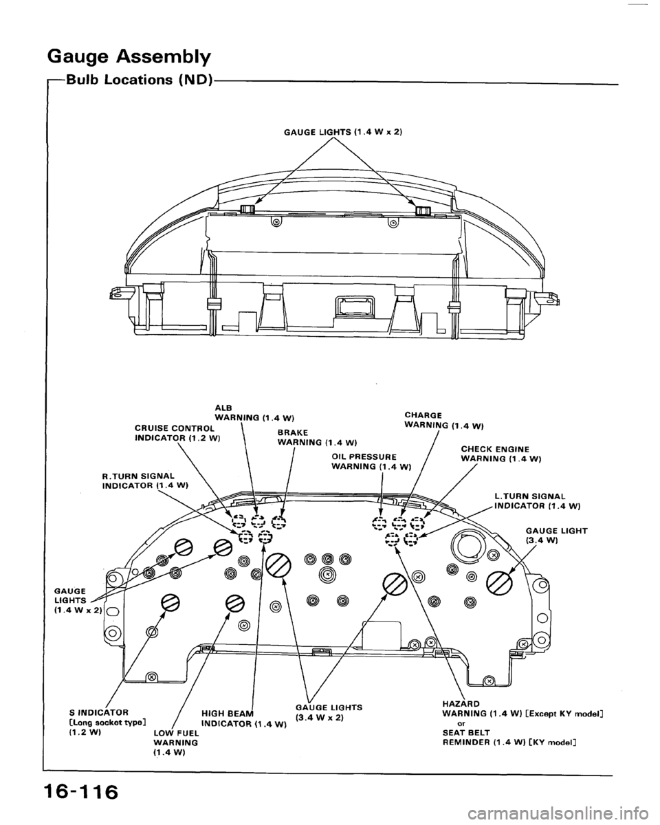 HONDA ACCORD 1992 CB / 4.G Workshop Manual 