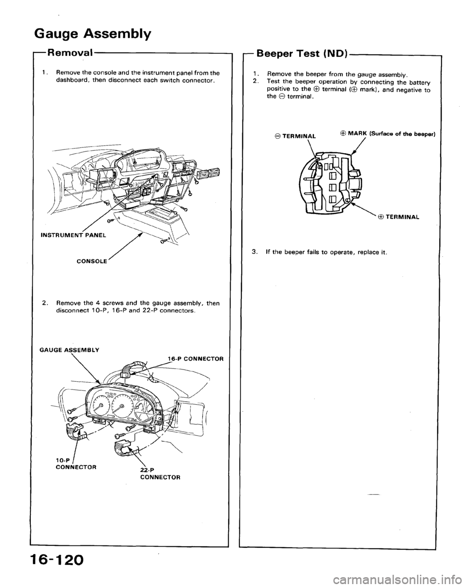HONDA ACCORD 1992 CB / 4.G Workshop Manual 