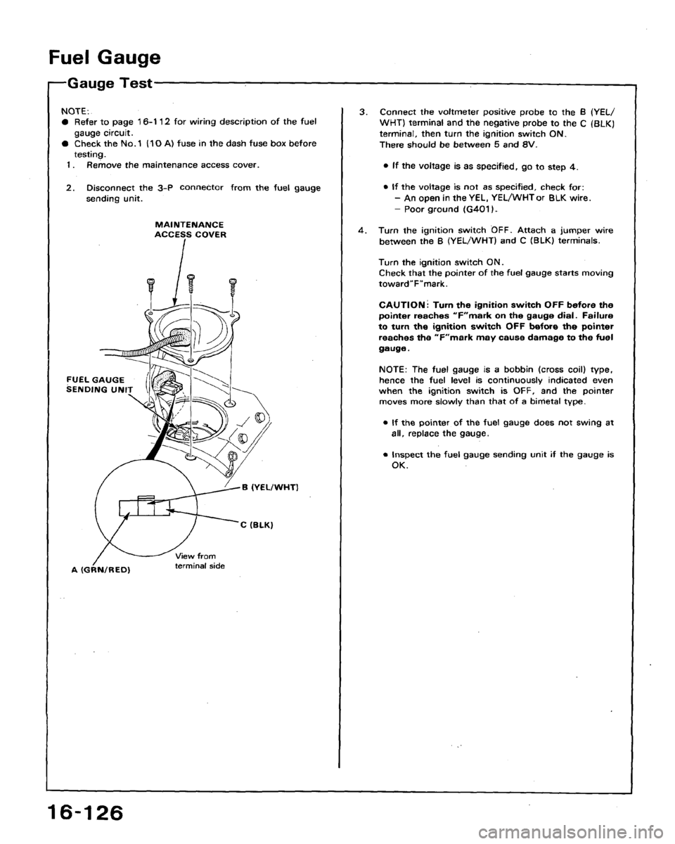 HONDA ACCORD 1992 CB / 4.G Workshop Manual 