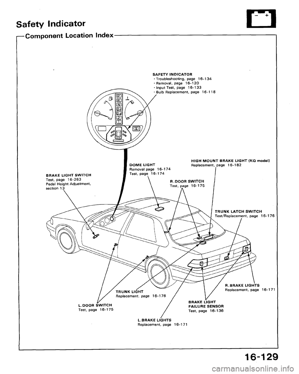 HONDA ACCORD 1992 CB / 4.G Workshop Manual 