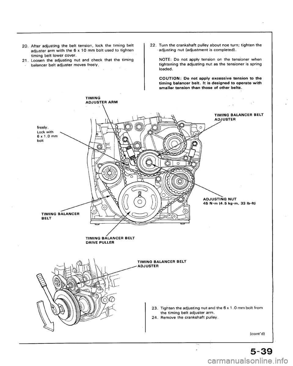 HONDA ACCORD 1992 CB / 4.G Workshop Manual 