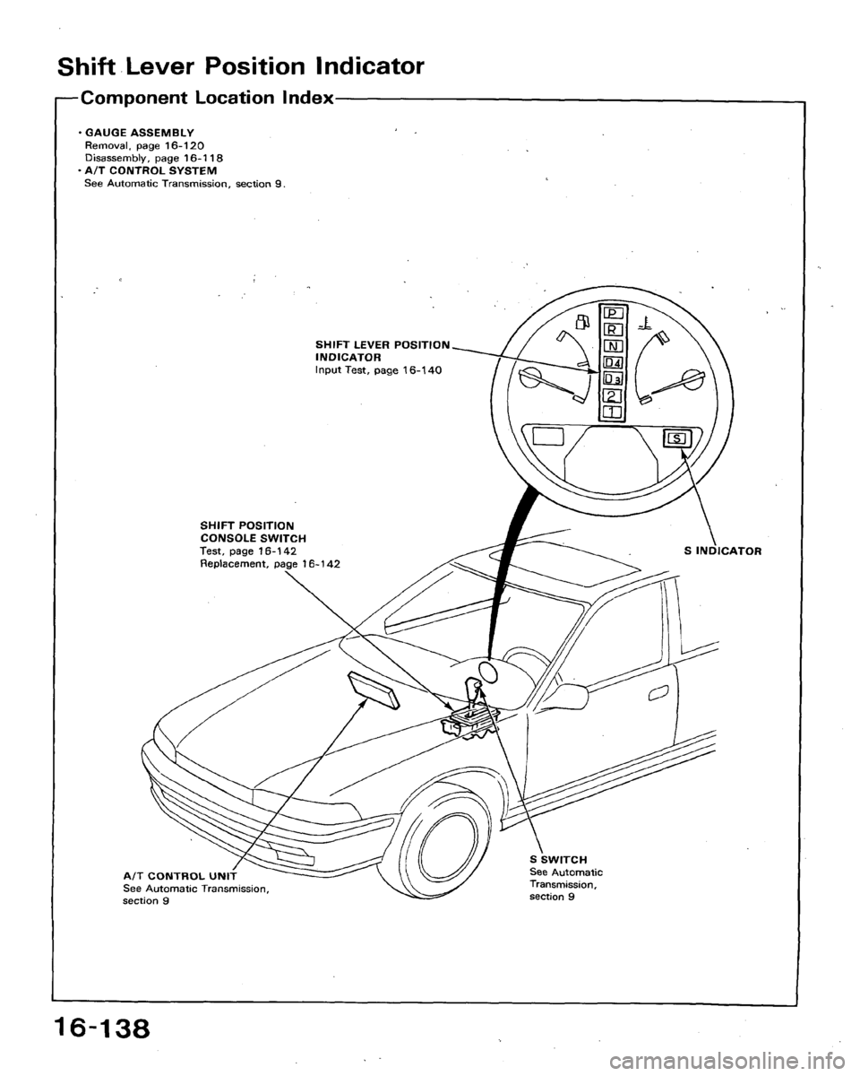 HONDA ACCORD 1992 CB / 4.G Workshop Manual 