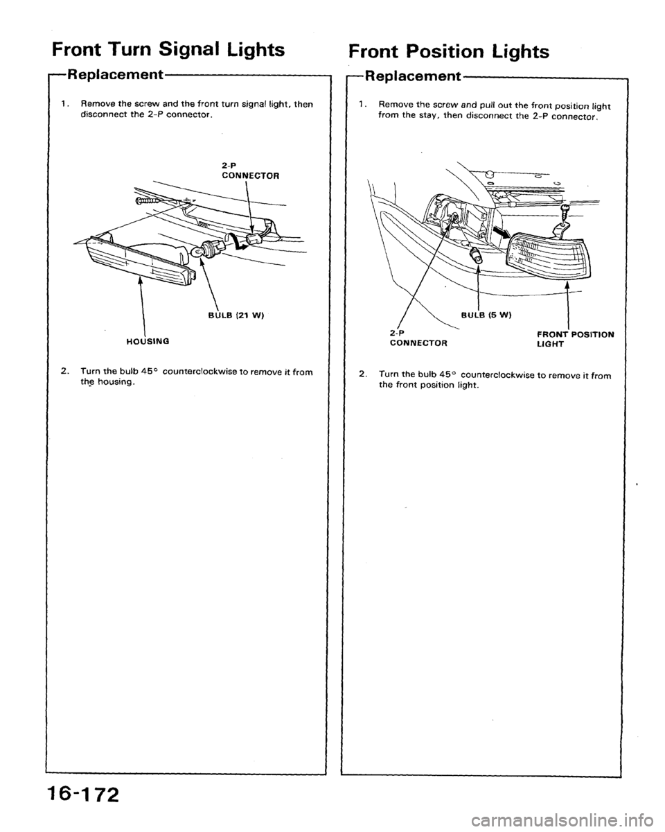 HONDA ACCORD 1992 CB / 4.G Workshop Manual 