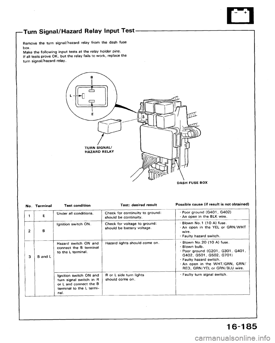 HONDA ACCORD 1992 CB / 4.G Workshop Manual 