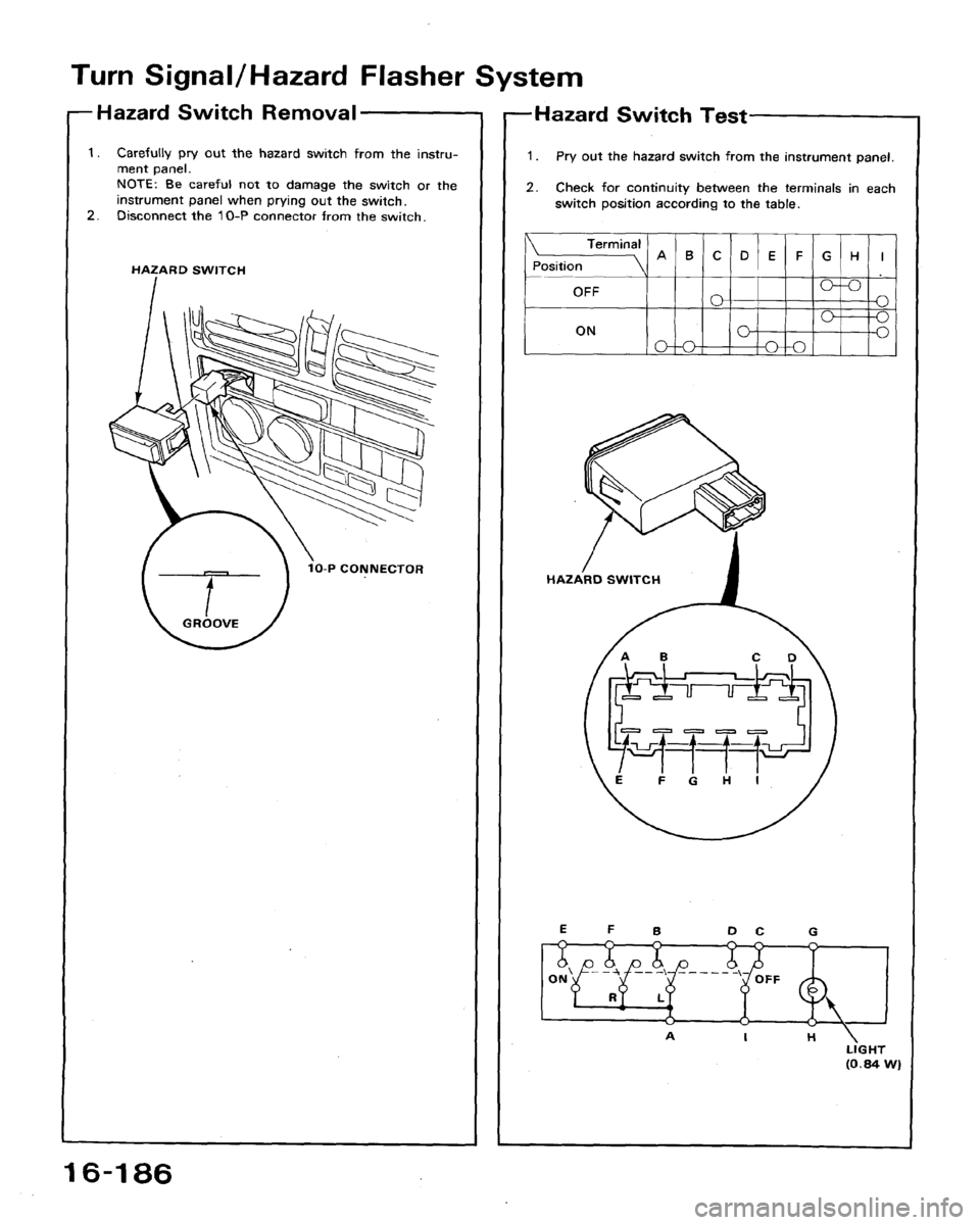 HONDA ACCORD 1992 CB / 4.G Workshop Manual 