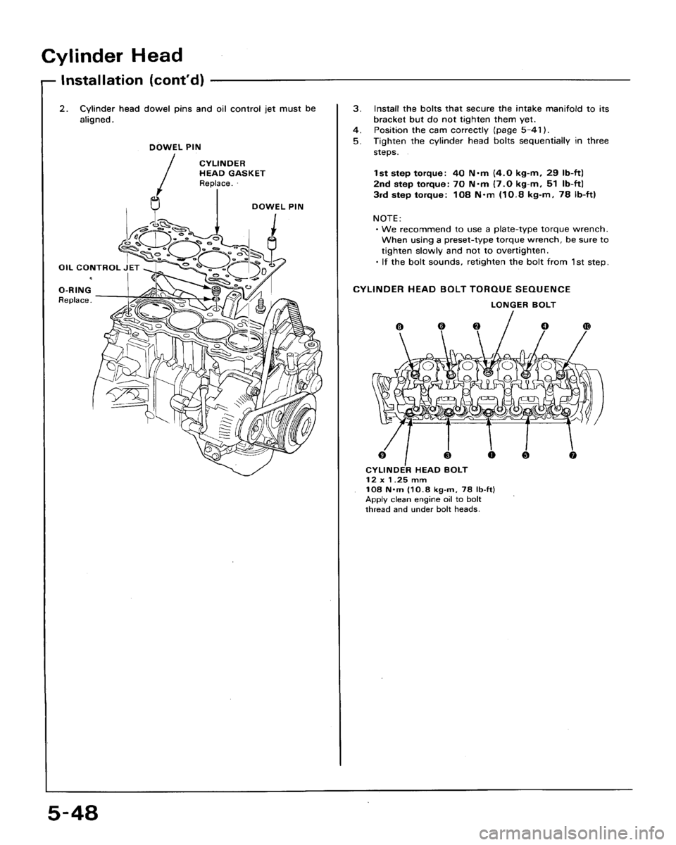 HONDA ACCORD 1992 CB / 4.G Workshop Manual 