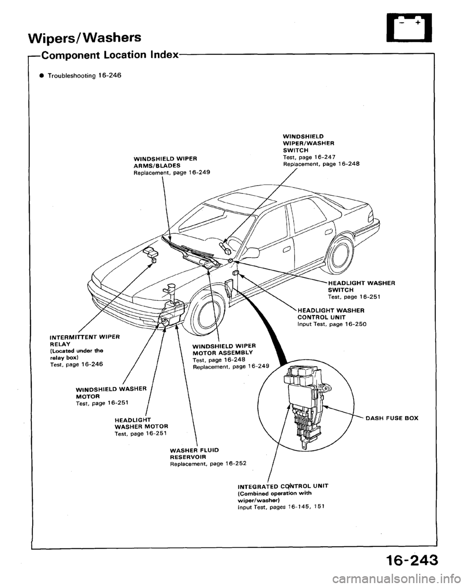 HONDA ACCORD 1992 CB / 4.G Workshop Manual 