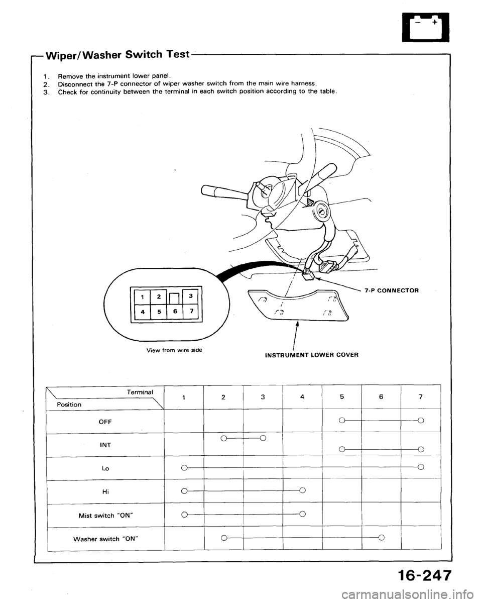 HONDA ACCORD 1992 CB / 4.G Workshop Manual 