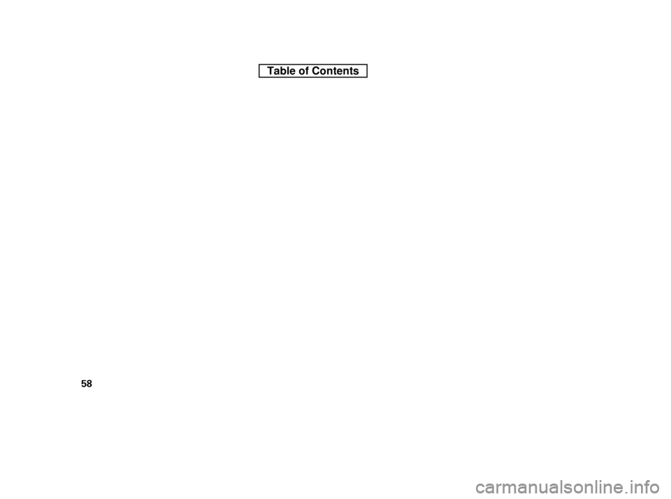 HONDA CR-V 2010 RD1-RD5, RE7 / 3.G Owners Manual 58
Table of Contents 