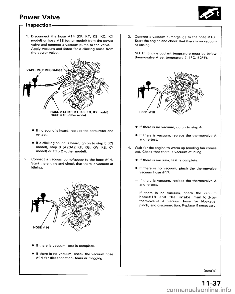 HONDA ACCORD 1986 CA / 3.G Workshop Manual 