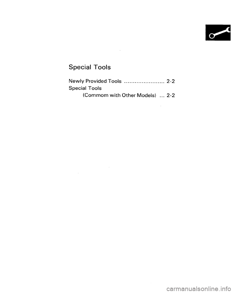 HONDA ACCORD 1986 CA / 3.G Workshop Manual 