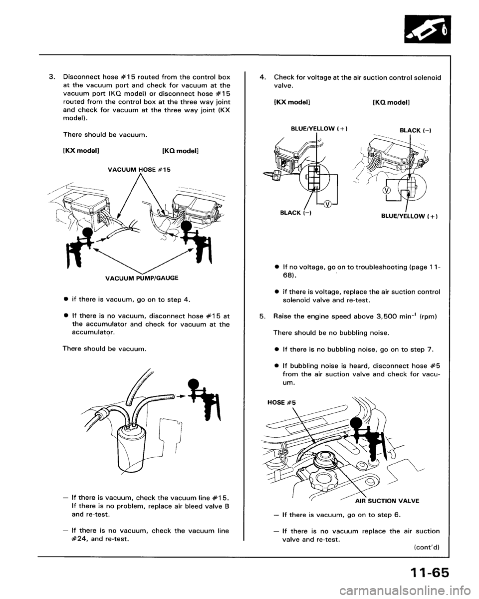HONDA ACCORD 1986 CA / 3.G Workshop Manual 